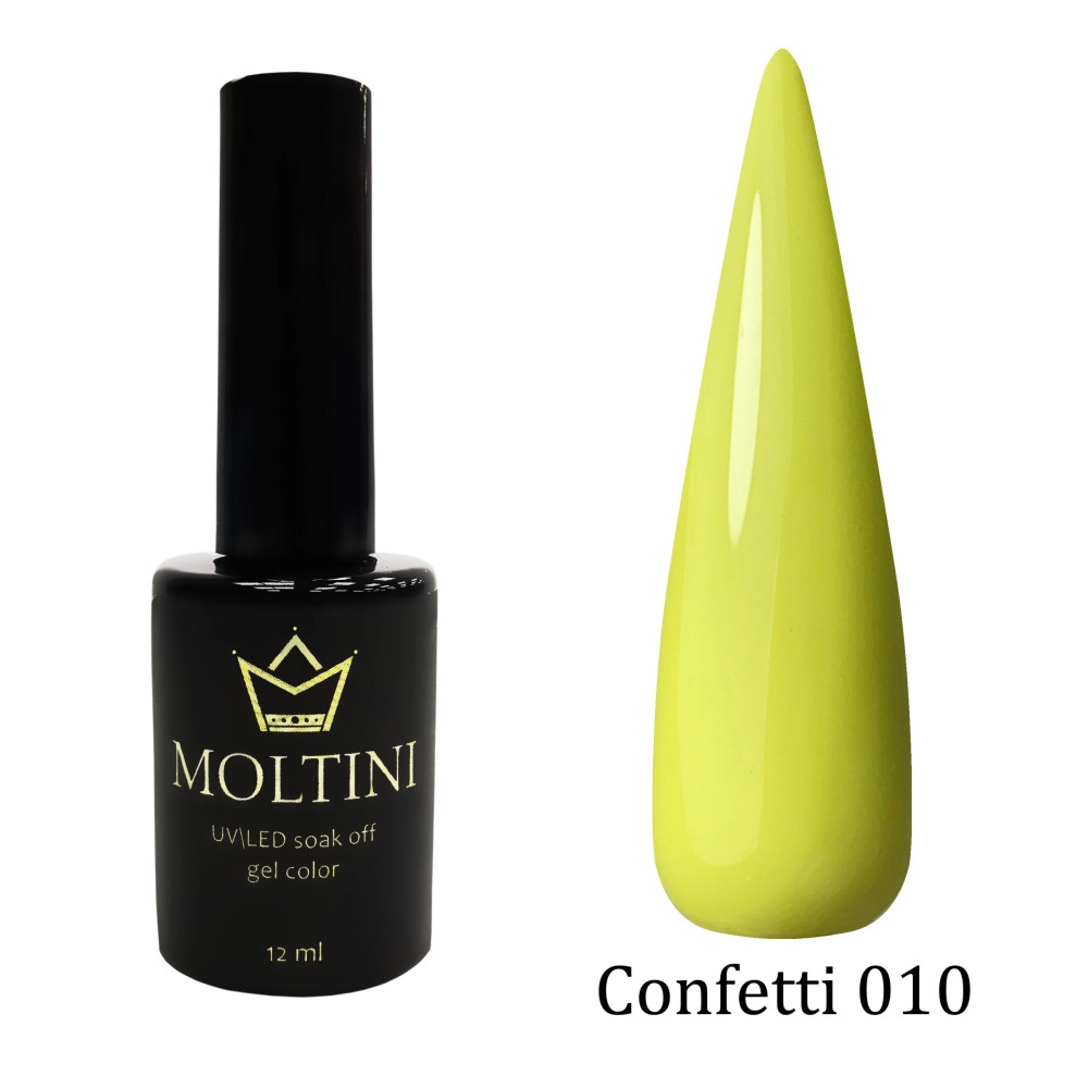 Moltini, Гель-лак Confetti 10